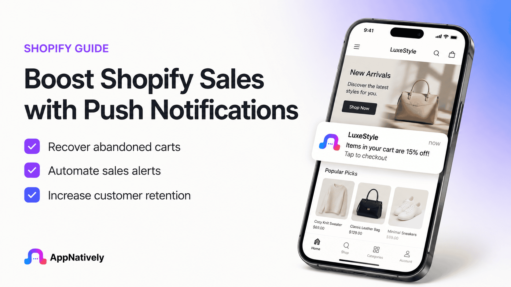 Push Notifications for Shopify