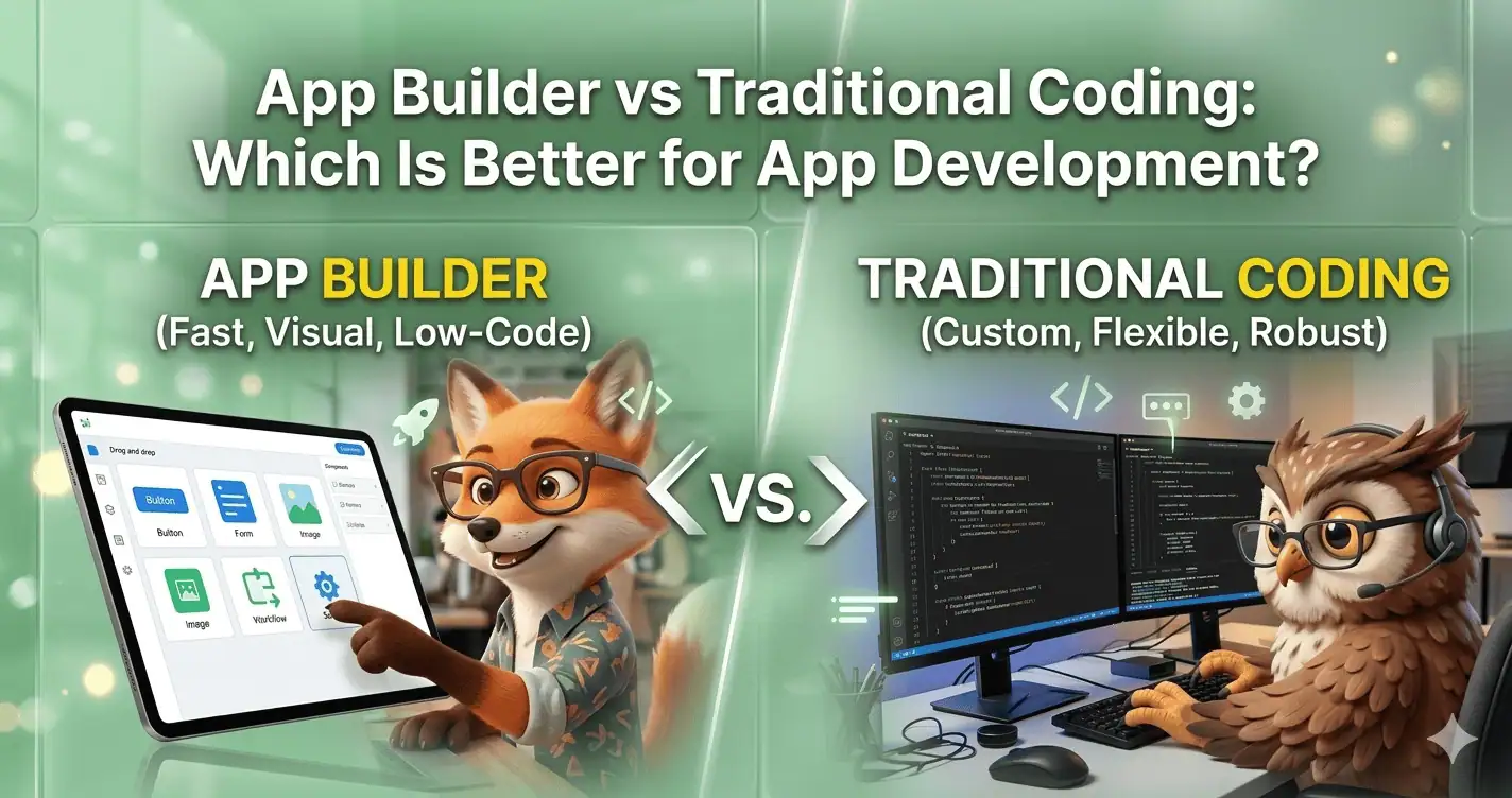 App Builder vs Traditional Coding