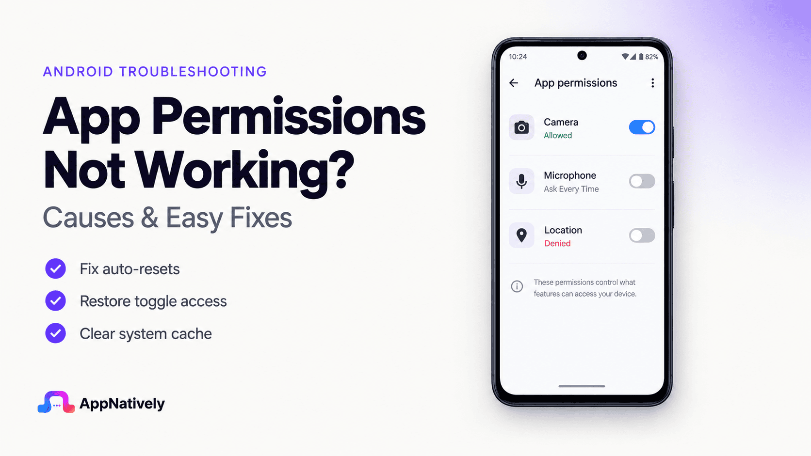 App Permissions Not Working on Android
