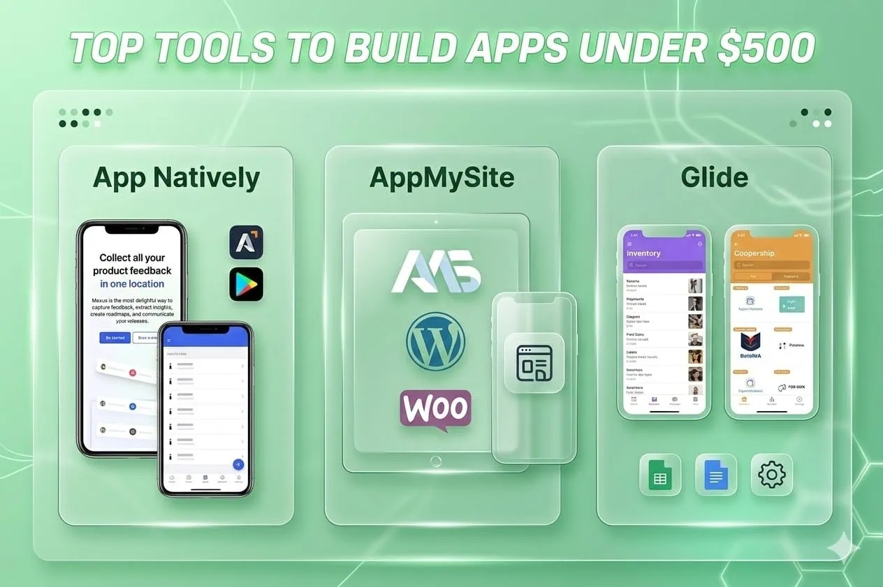 Top Tools to Build Apps Under $500