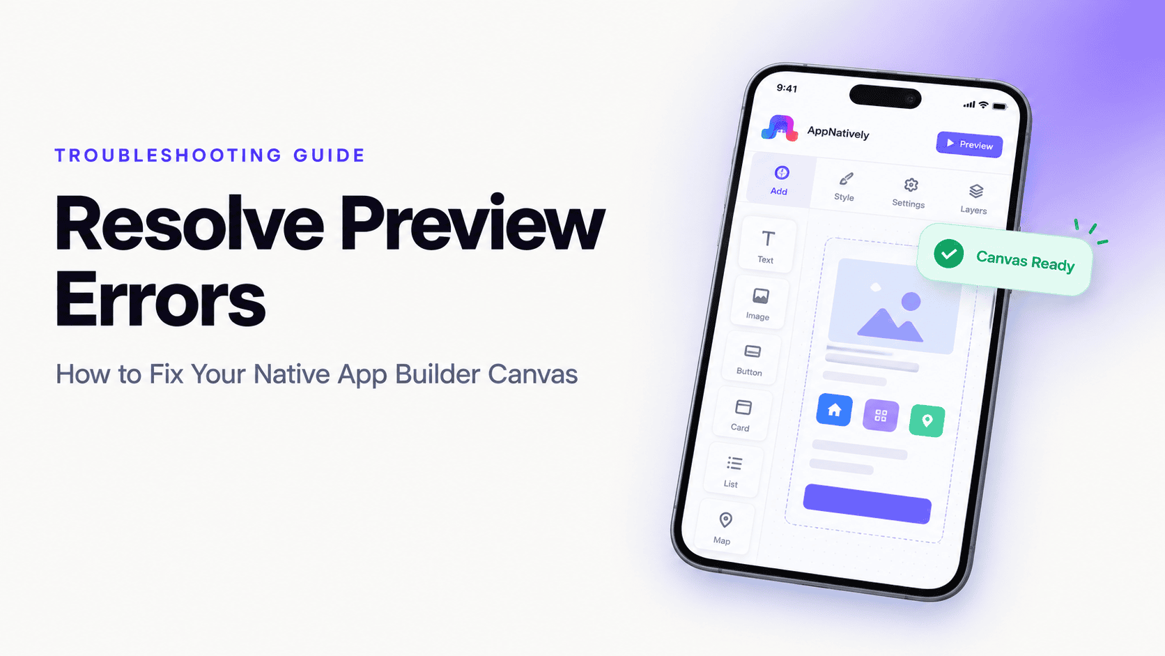 How to Resolve Preview Errors in Your Native App Builder