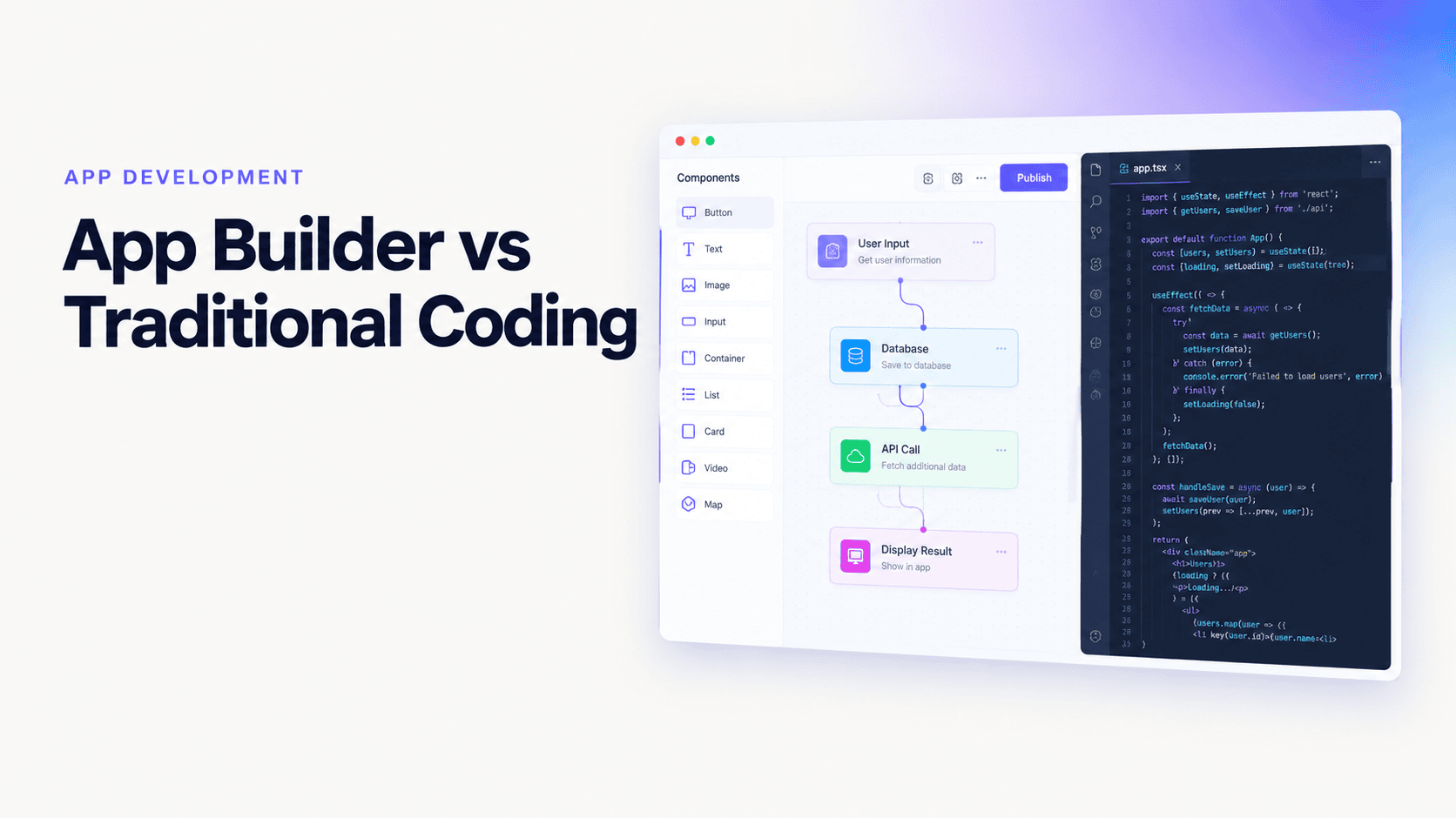 App Builder vs Traditional Coding