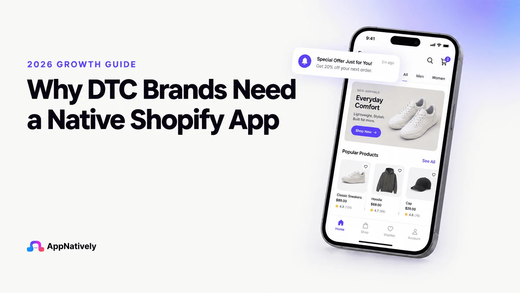 Why DTC Brands Need a Native Shopify App