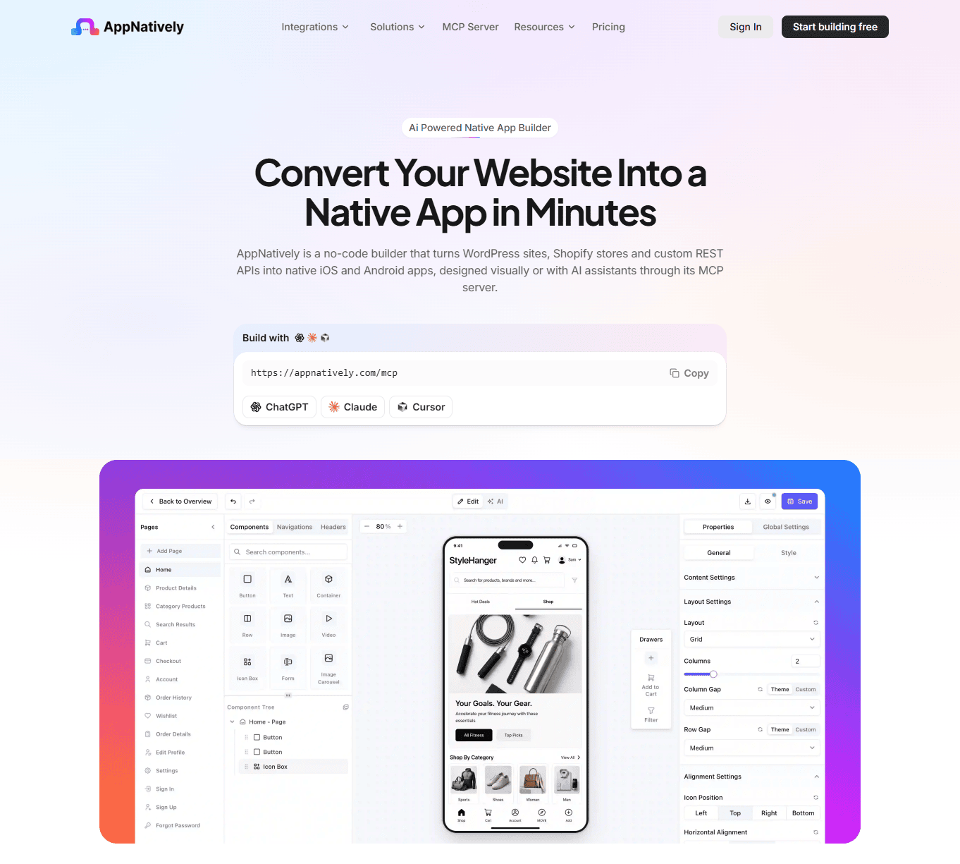 AppNatively vs AppMySite vs AppPresser