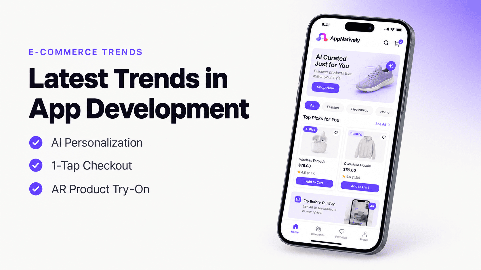 Latest Trends in eCommerce App Development